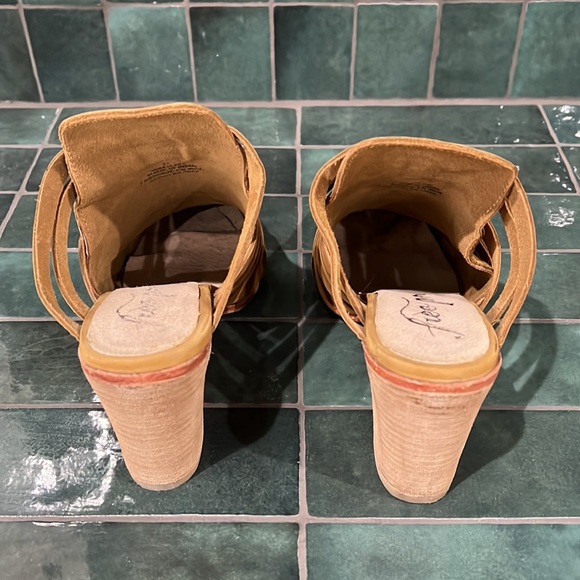 Free People Byron leather heeled mules - Picture 2 of 5